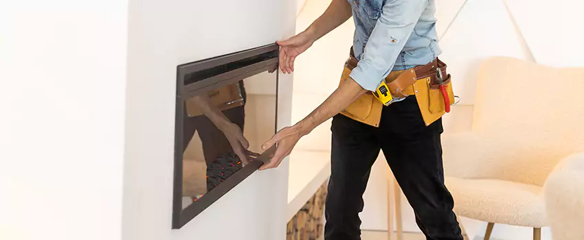 Metal Fireplace Installation in Meridian, Mississippi
