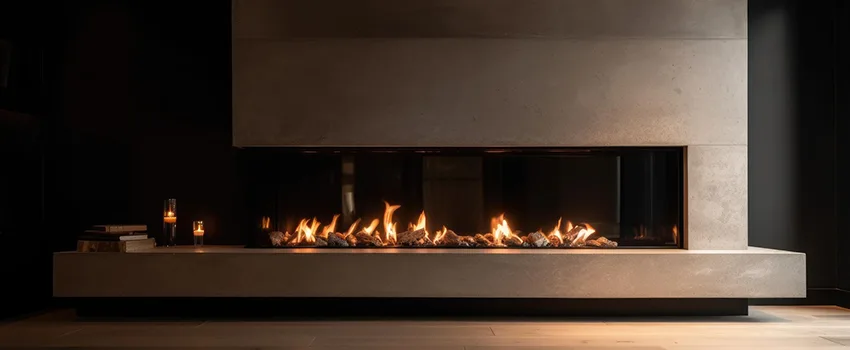 Gas Fireplace Ember Bed Design Services in Meridian, Mississippi