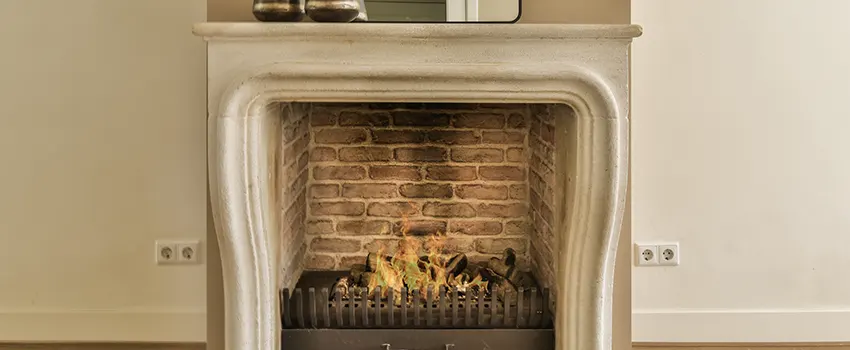 Vintage-style Fireplace Redesign in Meridian, Mississippi