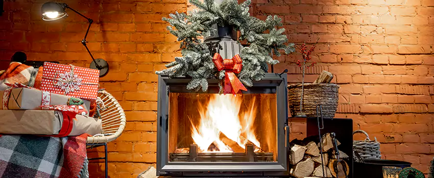 Travis Industries Linear Gas Fireplace Installation in Meridian, Mississippi