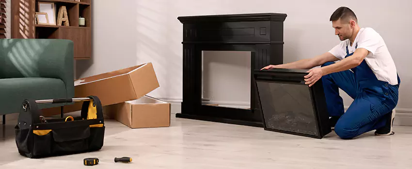 Old Rusted Metal Fireplace Repair And Replacement in Meridian, MS