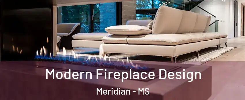  Modern Fireplace Design Meridian - MS